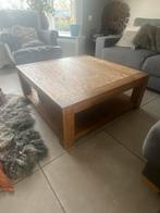 Salontafel teak hout Goossens Hampton, 50 tot 100 cm, Minder dan 50 cm, Teakhout, Gebruikt