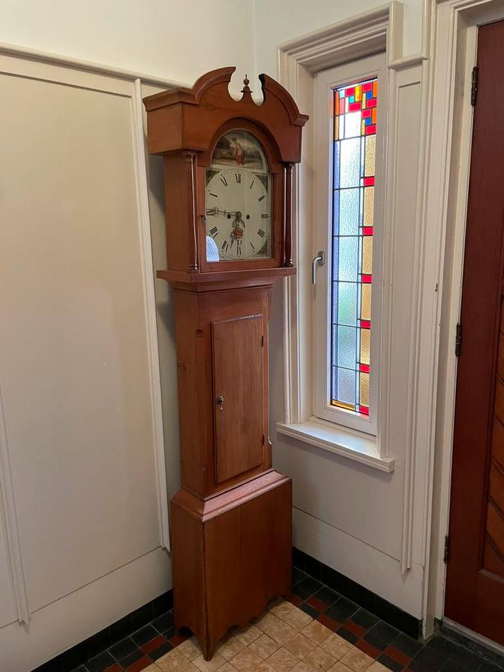 Engelse staande klok, Antiek en Kunst, Antiek | Klokken, Ophalen