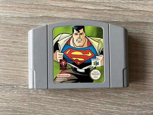 Superman voor de Nintendo 64. ZGAN, Spelcomputers en Games, Games | Nintendo 64, Zo goed als nieuw, Ophalen of Verzenden
