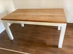 Zware teak houten tafel. Eettafel., 50 tot 100 cm, 150 tot 200 cm, Teakhout, Gebruikt