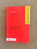 Het Materiële Strafrecht - Knigge & Wolswijk, Boeken, Ophalen of Verzenden, Wolters Kluwer, Gamma, WO