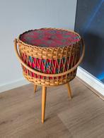 Vintage naaimand naaikruk naaien kruk krukje, Ophalen of Verzenden, Gebruikt, Hout