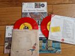 Efteling sprookjes 5 x vinyl single EP. Rood vinyl., Cd's en Dvd's, Vinyl | Kinderen en Jeugd, Ophalen of Verzenden, Zo goed als nieuw