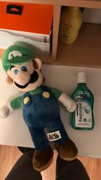Luigi Pluche Super Mario, Ophalen of Verzenden, Zo goed als nieuw, Overige typen