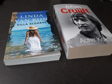 Zomer vakantie lees boeken 1x Cruijff, 1x Villa Algarve beschikbaar voor biedingen