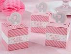 Cadeaudoosje olifantje roze | geboorte bedankje meisje, Hobby en Vrije tijd, Feestartikelen, Ophalen of Verzenden, Nieuw, Geboorte of Huwelijk
