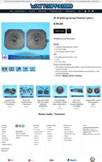 Hi-fi lpkh 94/19/145 Tweeter ( set van 2 ), Gebruikt, ., Ophalen of Verzenden, .