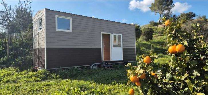 Tiny House te koop in Silves, Algarve PORTUGAL!, Tuin en Terras, Tuinhuizen, 3 ramen of meer, Ophalen