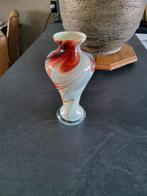 Mooie Murano opaline vaas - 22 cm, Overige kleuren, Ophalen of Verzenden, Minder dan 50 cm, Glas