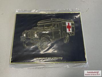 LAND ROVER 109” W.B. AMBULANCE bord plastic classic zwart go beschikbaar voor biedingen