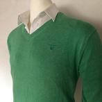 Gant trui -fresh green cotton - heren, Kleding | Heren, Truien en Vesten, Verzenden, Zo goed als nieuw, Maat 52/54 (L), Groen