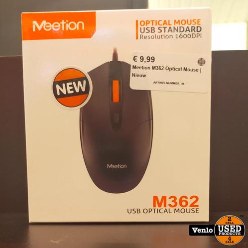 Meetion M362 Optical Mouse | Nieuw, Computers en Software, Pc speakers, Nieuw