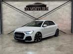Audi A1 Sportback 35 TFSI S-Line 150PK LEDER|KEYLESS|LED|VOL, Auto's, Zwart, 4 cilinders, 150 pk, Wit