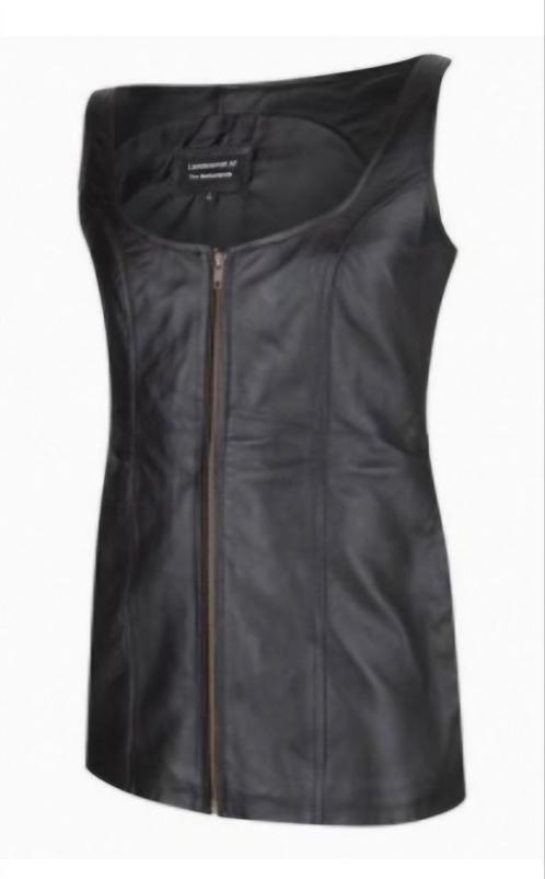 Nieuw kort leren jurkje van soepel schaapsleer, Kleding | Dames, Overige Dameskleding, Nieuw, Ophalen of Verzenden