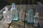 Diverse bodemvondsten flessen en flesjes ca. 1900, Antiek en Kunst, Antiek | Glas en Kristal, Ophalen of Verzenden