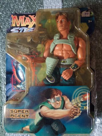 Retro Vintage. Max Steel.. Super Agent Mattel  beschikbaar voor biedingen