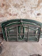 Stalen raampjes: rond (inmiddels) halve maan, toog, Ophalen, Gebruikt, Gevelraam of Ruit, Minder dan 80 cm