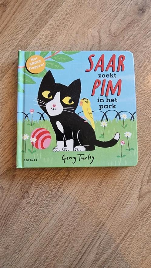 Gerry Turley - Saar zoekt Pim in het park, Boeken, Kinderboeken | Baby's en Peuters, Zo goed als nieuw, Ophalen