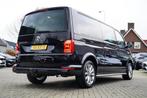 Volkswagen Transporter 2.0 TDI L2H1 DC Highline | Leder |Xen, Auto's, Gebruikt, Euro 6, 4 cilinders, Zwart