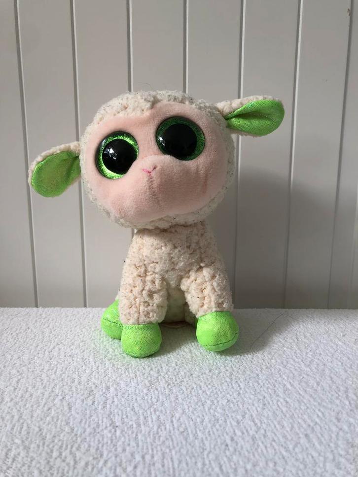 Ty beanie boo Lala, 15cm, Kinderen en Baby's, Speelgoed | Knuffels en Pluche, Zo goed als nieuw, Overige typen, Ophalen of Verzenden