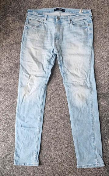 Hollister regular jeans lichtblauw maat 33-32 beschikbaar voor biedingen