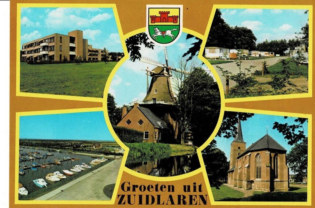 Zuidlaren, Ophalen of Verzenden, Ongelopen, Drenthe