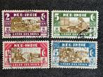 1932 NVPH 176-179, Leger des Heils, gestempeld, Postzegels en Munten, Ophalen of Verzenden, Gestempeld, Nederlands-Indië