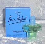 Volle Parfum Miniatuur -  Sonia rykiel l,eau + Doosje, Verzamelen, Parfumverzamelingen, Ophalen of Verzenden, Zo goed als nieuw