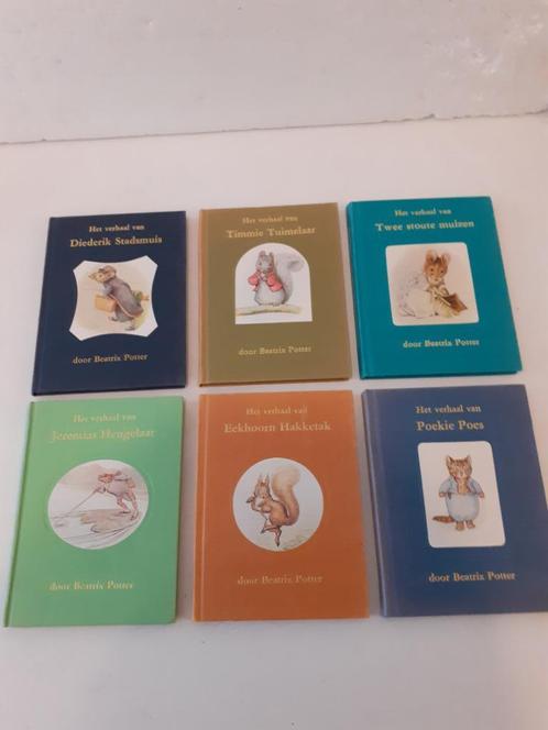 Beatrix Potter - Peter Rabbit - 6 boekjes - 1970, 1977, 1978, Boeken, Kinderboeken | Jeugd | onder 10 jaar, Gelezen, Fictie algemeen