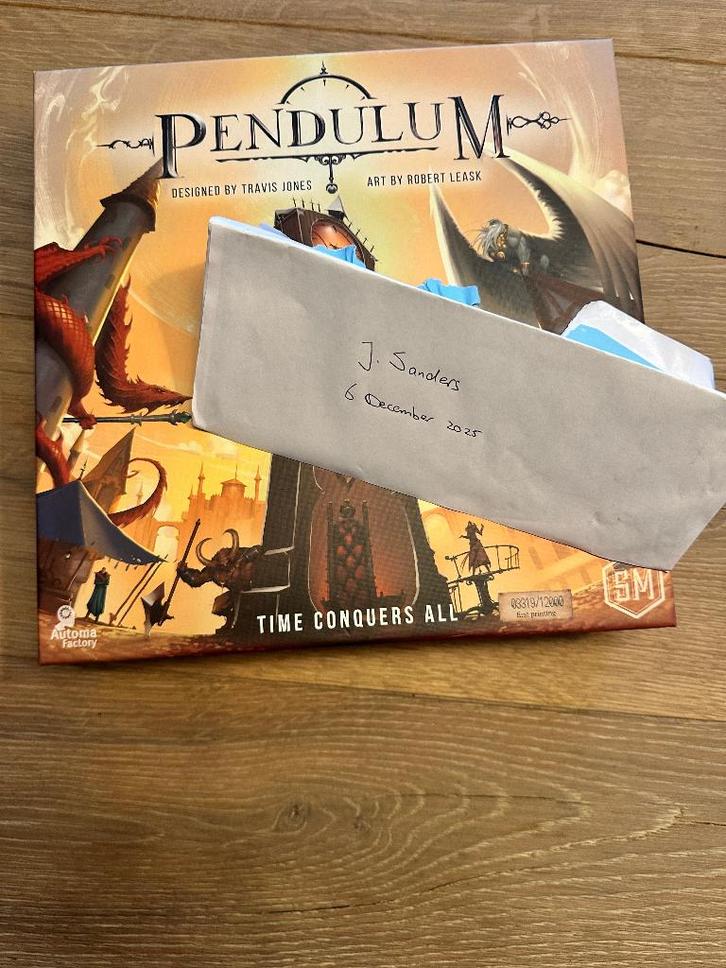 Bordspel Pendulum, Hobby en Vrije tijd, Gezelschapsspellen | Bordspellen, Nieuw, Een of twee spelers, Drie of vier spelers, Vijf spelers of meer