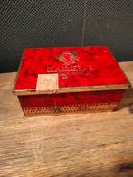 Vintage KAREL 1 SIGARENBLIK, Verzamelen, Rookartikelen, Aanstekers en Luciferdoosjes, Ophalen of Verzenden, Zo goed als nieuw