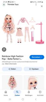 Rainbow High Bella, Kinderen en Baby's, Speelgoed | Poppen, Ophalen, Gebruikt