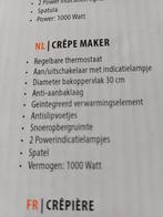 Crêpe Maker Nieuw €10,-, Witgoed en Apparatuur, Ophalen, Nieuw