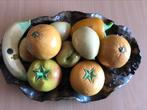 Fruit schaal met fruit aardewerk, Ophalen of Verzenden
