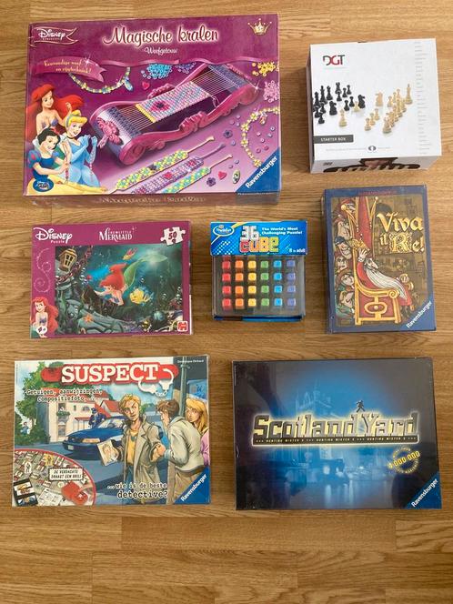 Suspect - 36 Cube - Viva Il re - Scotland yard -, Hobby en Vrije tijd, Gezelschapsspellen | Bordspellen, Nieuw, Ophalen of Verzenden
