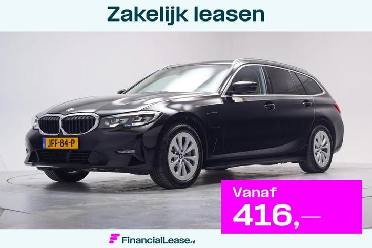 BMW 3 Serie Touring 330e xDrive Luxury Sport [ HUD Harman/Ka, Auto's, BMW, Bedrijf, Lease, Financial lease, 3-Serie, ABS, Achteruitrijcamera
