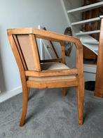 Amsterdamse School Stoel, 1910-1930, Huis en Inrichting, Stoelen, Ophalen, Gebruikt, Bruin, Amsterdam