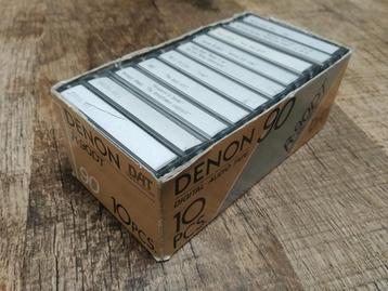 10 stuks gebruikte DENON DAT tapes beschikbaar voor biedingen
