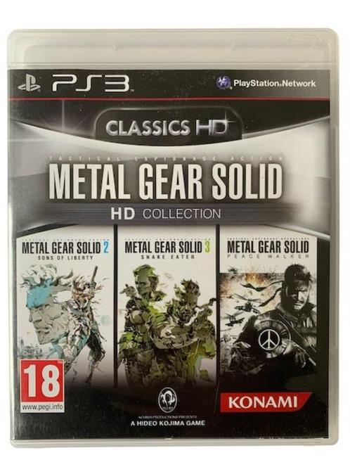 Metal Gear Solid HD Collection [18] (PS3), Spelcomputers en Games, Games | Sony PlayStation 3, Zo goed als nieuw, Ophalen of Verzenden