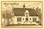 Wanssum Voormalig gemeentehuis gebouwd 1954, Verzamelen, Ansichtkaarten | Nederland, Ophalen of Verzenden, 1980 tot heden, Ongelopen