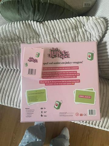 Het juice spel beschikbaar voor biedingen