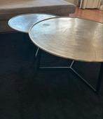 Set salontafels, Huis en Inrichting, Tafels | Salontafels, Ophalen, Gebruikt, 50 tot 100 cm, Rond