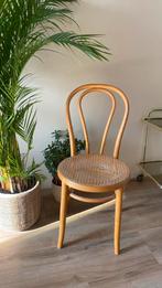 Thonet webbing stoel, Huis en Inrichting, Stoelen, Ophalen, Zo goed als nieuw, Bruin, Eén
