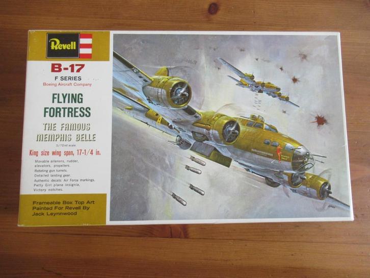 B-17 Flying Fortress  (Revell 1/72), Hobby en Vrije tijd, Modelbouw | Vliegtuigen en Helikopters, Zo goed als nieuw, Vliegtuig