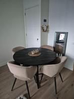 Eettafel, Huis en Inrichting, Tafels | Eettafels, Ophalen, 50 tot 100 cm, 100 tot 150 cm, Mangohout