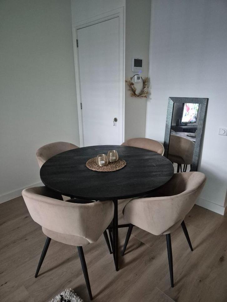 BIJNA NIEUW - Westwing Eettafel Rond + GARANTIE + BON, Huis en Inrichting, Tafels | Eettafels, Nieuw, 100 tot 150 cm, 50 tot 100 cm