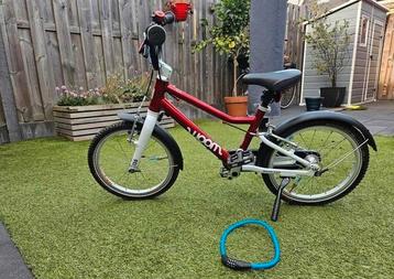 WOOM 3 Kinderfiets 16 inch Limited Edition Anniversary Red beschikbaar voor biedingen
