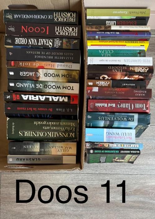 Partij Boeken Thrillers & Meeslepende Romans (Doos 11), Boeken, Partijen en Verzamelingen, Gelezen, Overige, Ophalen