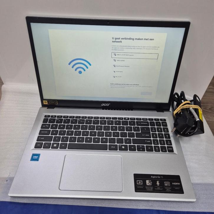 Acer Aspire Go 15 Intel N100 4GB 128GB Win11 Garantie, Computers en Software, Windows Laptops, Zo goed als nieuw