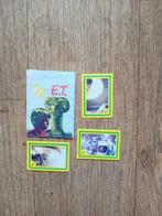 Leeg mapje en 3 plaatjes E.T., Ophalen, Gebruikt, Film, Overige typen